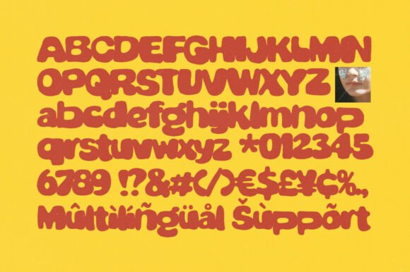 Blopster Font - Preview 3