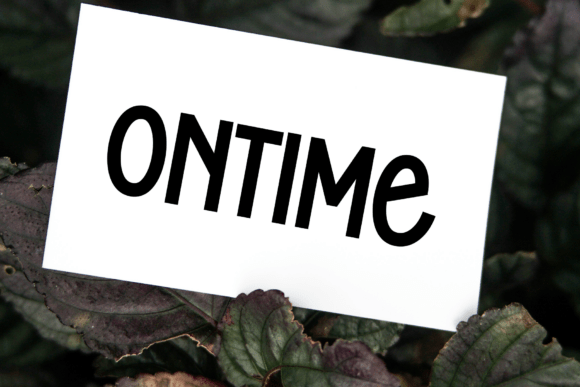 Break Time Font - Preview 1