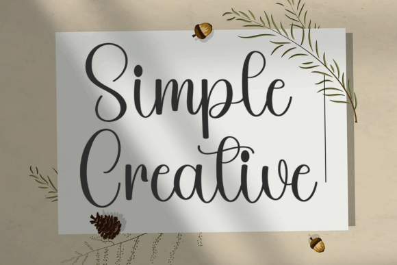 Camping Wedding Font - Preview 3
