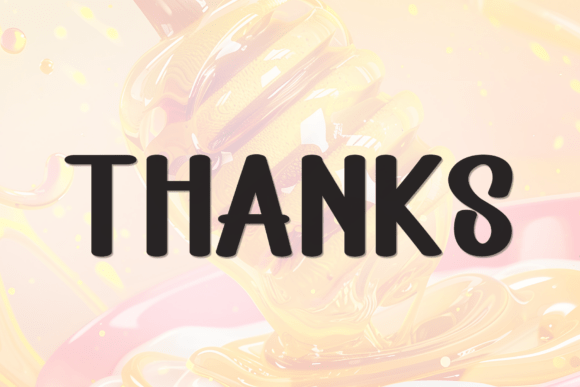 Comic Honey Font PNG with transparent background - Preview 6
