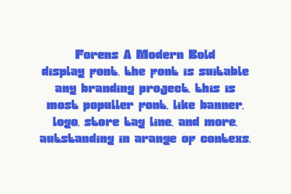 Fams Bold Font PNG with transparent background - Preview 1