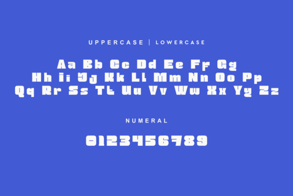 Fams Bold Font PNG with transparent background - Preview 2