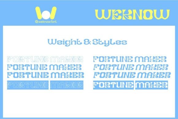 Fortune Maker Font - Preview 6