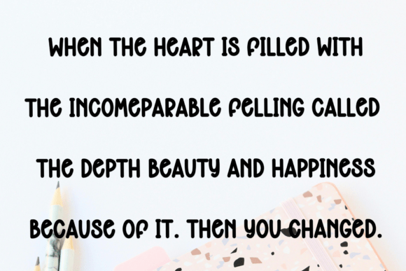 Fresh Milk Font - Preview 5