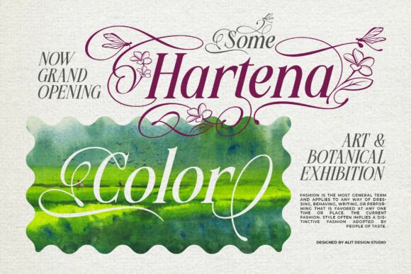 Meillona Font PNG with transparent background - Preview 2