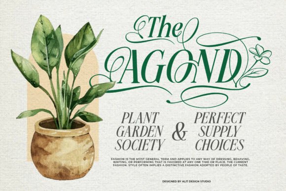 Meillona Font PNG with transparent background - Preview 4