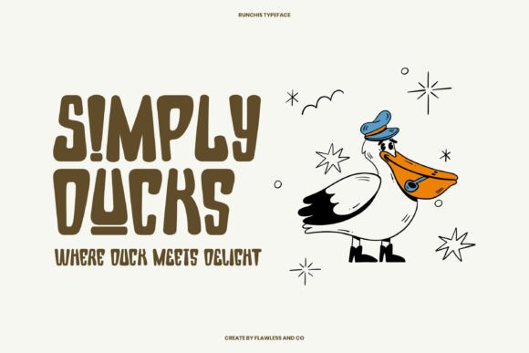 Runchis Font PNG with transparent background - Preview 2