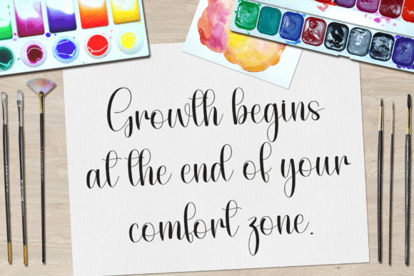 Rustic Wedding Font PNG with transparent background - Preview 2