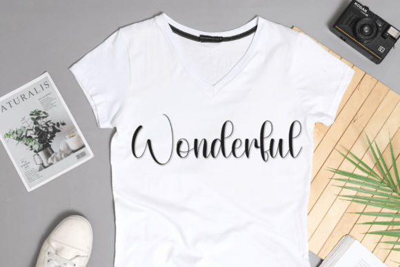 Rustic Wedding Font PNG with transparent background - Preview 3