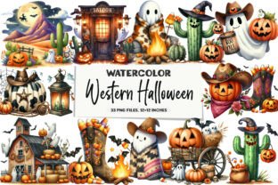 Western Halloween Sublimation Graphic by DreamArtGraphic · Creative Fabrica