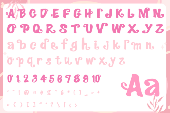 Curlyjoy Font - Preview 1