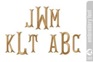 Fishtail Monogram Font - Tapered / L · Creative Fabrica