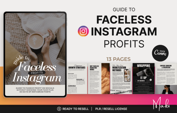 Guide To Faceless Instagram Profits Graphics