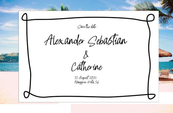 Midnight Brush Font PNG with transparent background - Preview 1
