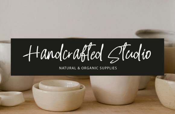 Midnight Brush Font PNG with transparent background - Preview 4