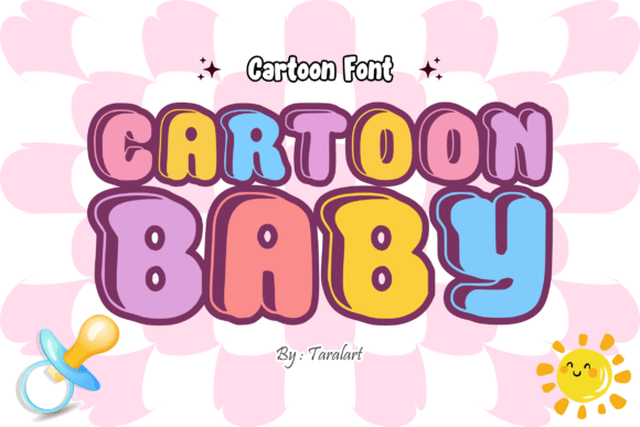 Miraclebaby Regular Font PNG with transparent background - Preview 1