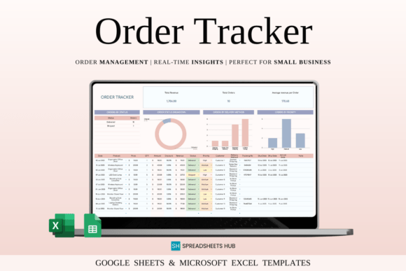 Order Tracker Spreadsheet Template