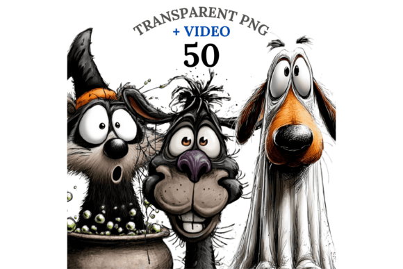 50 Quirky Halloween Clipart