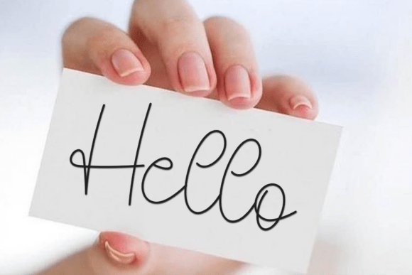 Angela Calligraphy Font - Preview 4