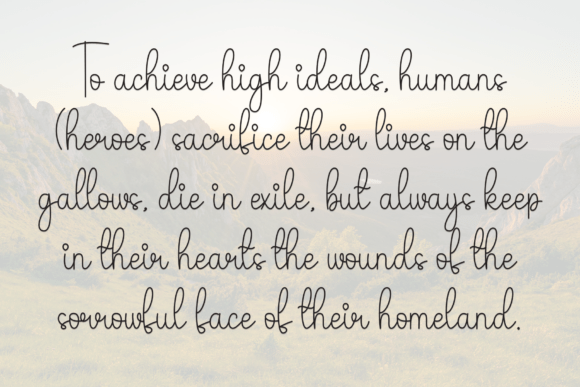 Bookmark Font - Preview 5