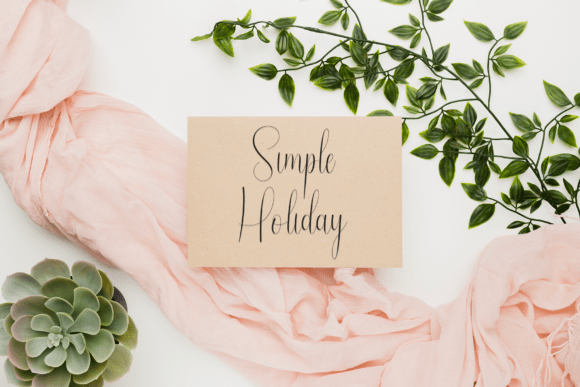 Calligraphy Font - Preview 2