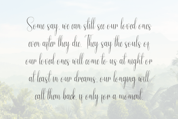 Calligraphy Font - Preview 4