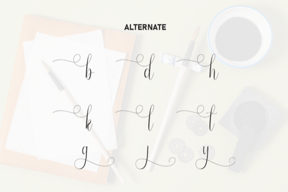 Calligraphy Font - Preview 5