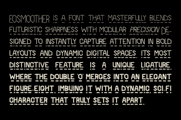 Eosmoother Font - Preview 1