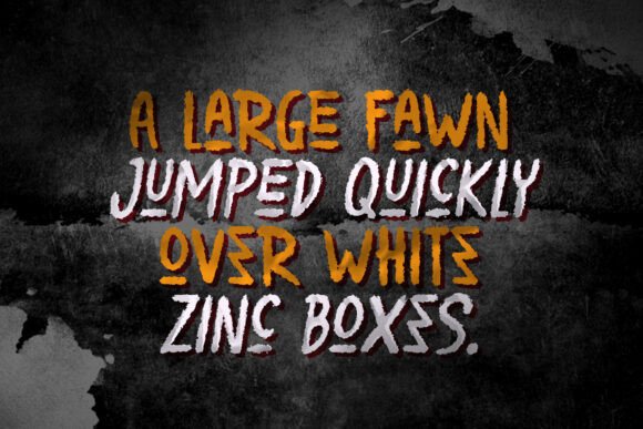 Factory Adventures Font - Preview 6