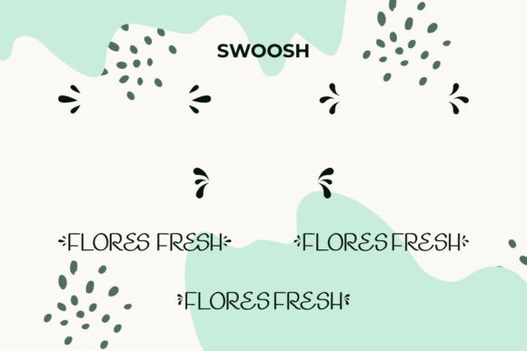 Flores Fresh Font - Preview 5
