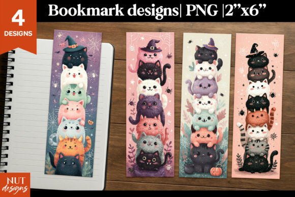 Funny Halloween Cats, Cartoon Halloween