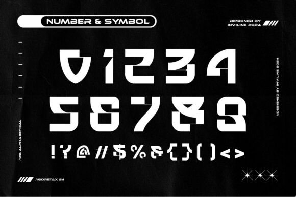 Goretax Font - Preview 3