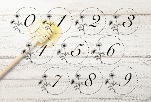 Honey Monogram Font - Preview 2