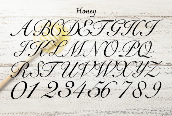 Honey Monogram Font - Preview 4
