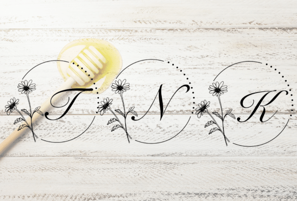 Honey Monogram Font - Preview 5