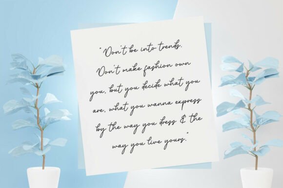 Meisha Font font preview - 1
