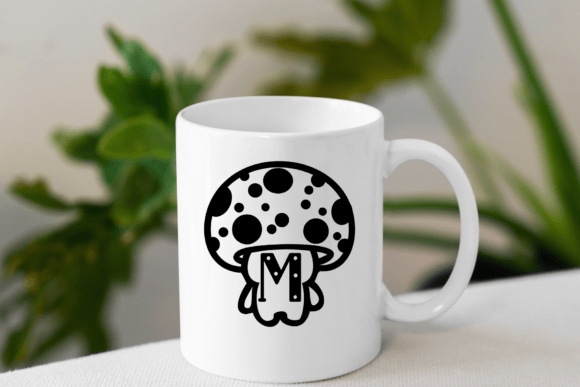 Mushroom Cuties Font PNG with transparent background - Preview 3