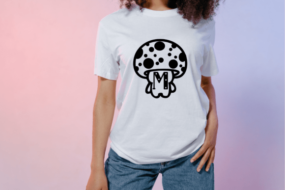 Mushroom Cuties Font PNG with transparent background - Preview 5