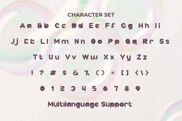 Bubble Games Font - Preview 4