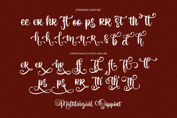 Chorister Font PNG with transparent background - Preview 3