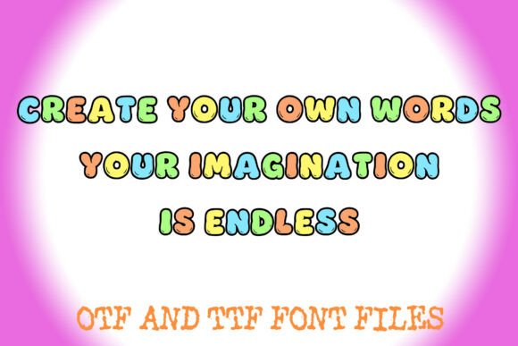 Chunky Funky Font - Preview 2