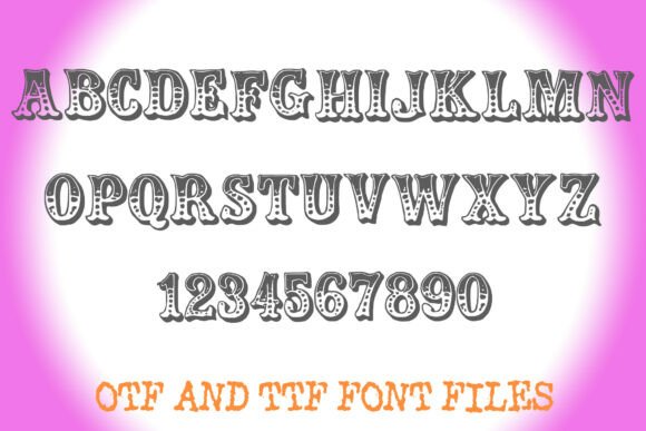 Circus Font - Preview 1
