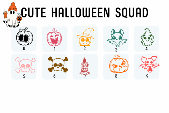 Cute Halloween Squad Font - Preview 3