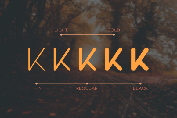 Dream Weave Rounded Font - Preview 1
