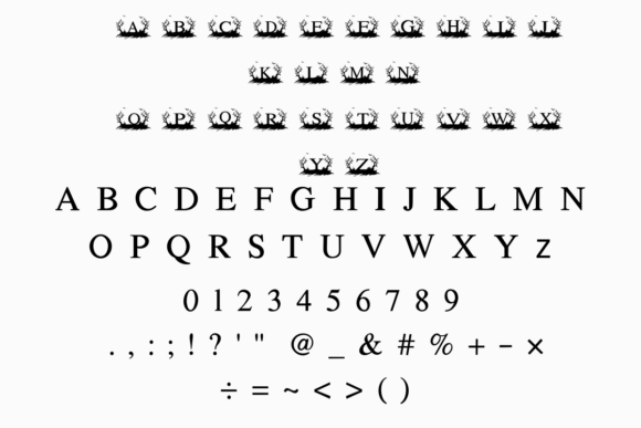 Eerie Tree Font - Preview 1