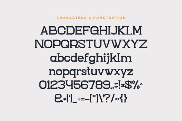 Emano Font PNG with transparent background - Preview 1