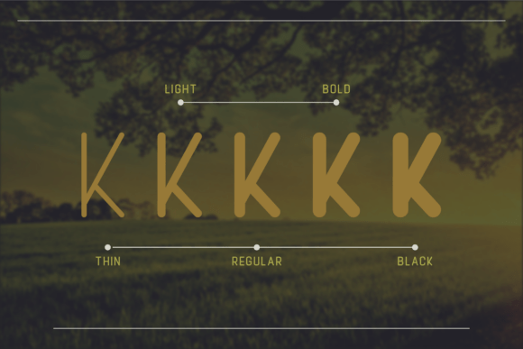Escopedia Rounded Font - Preview 1