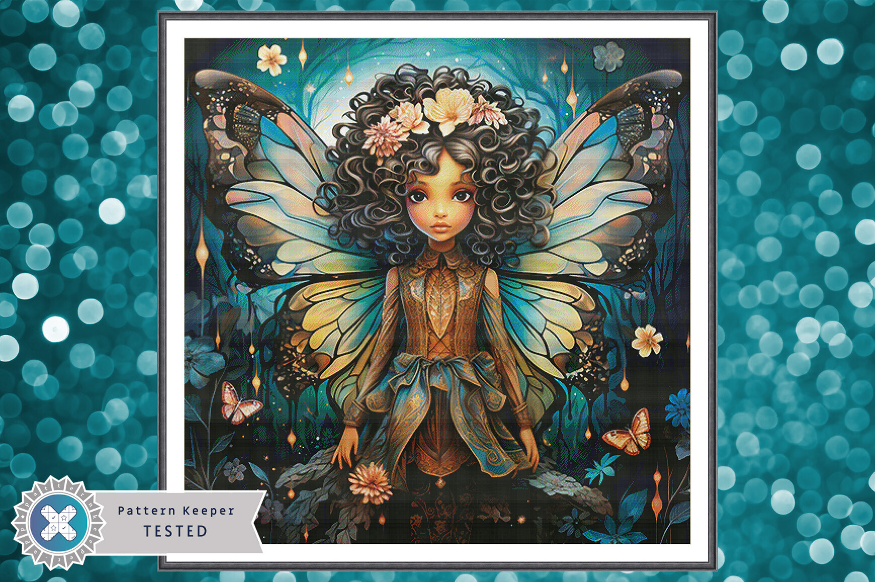 Fairy Cross Stitch Pattern PDF PK Tested