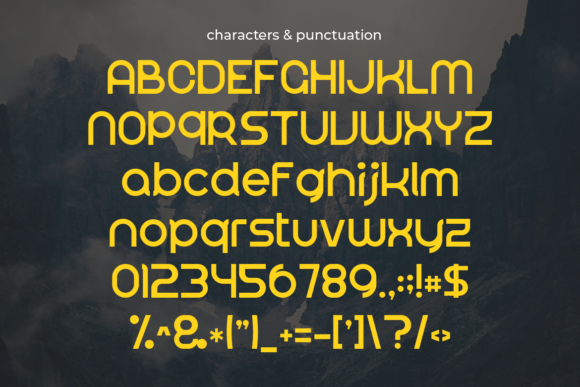 Gettra Font - Preview 1