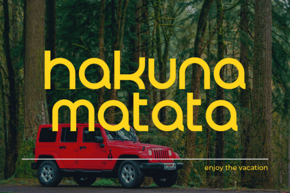 Gettra Font - Preview 4